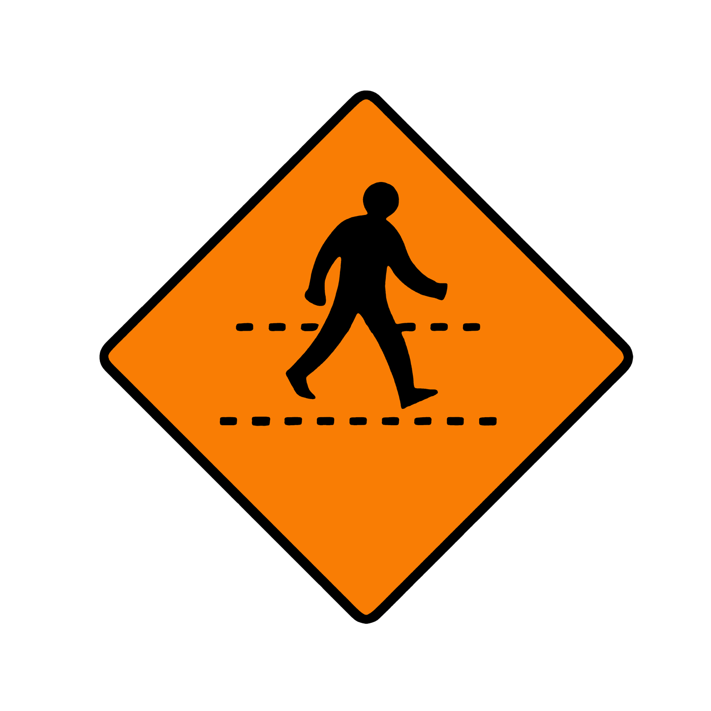 Temporary pedestrian crossing WK082
